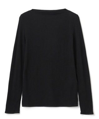BEIGE， 【一部店舗限定・洗える】FORD / ボートネックトップス Black