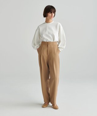 NAVE 【ReNAVE 吸水速乾・洗える】ホロウツイルパンツ キャメル