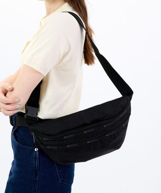 LeSportsac HERITAGE BELT BAG/リサイクルドブラックJP リサイクルドブラックJP