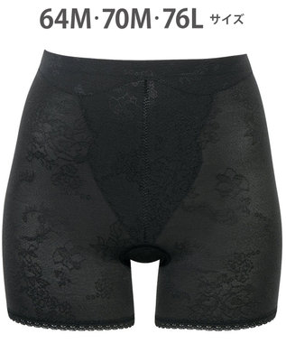 WACOAL ガードル 綿混ソフトガードル 通気性がよい(本体) おなかやさしくサポート 一枚ばき可能 ショート丈 【EverChic】 レディース GRC330 /ワコール