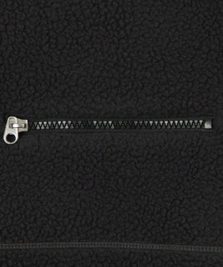 WEGO 【ユニセックス着用】フリース　ハーフZIPプルオーバー ダークグレー