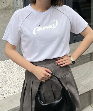 WEGO スポーツグラフィックT ホワイト