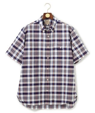  【KING SIZE】インディアンマドラスチェック シャツ / B.D.