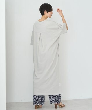 AMERICAN HOLIC バックタックカットワンピース Light Gray