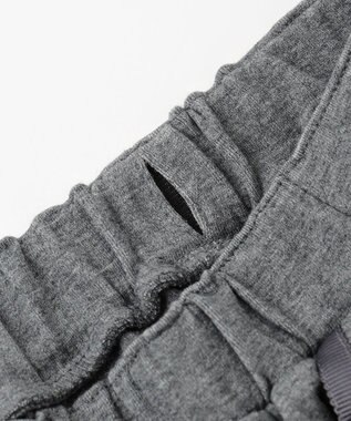 組曲 KIDS 【110-140㎝】カットショート パンツ チャコール系