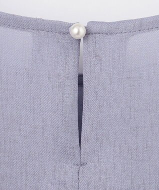 ANY SIS L 【速乾・接触冷感】スムージーポリエステル クルーネック ブラウス ライトブルー