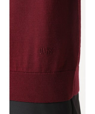 DAKS モックネック ニットプルオーバー パープル