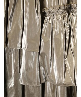 Green Parks ・ＥＬＥＮＣＡＲＥ　ＤＵＥ　メタリックティアードスカート Gold