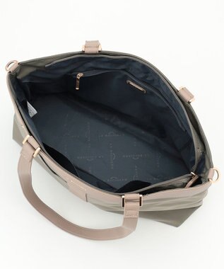 LA BAGAGERIE コンビ2WAYトートバッグ Mサイズ グレー