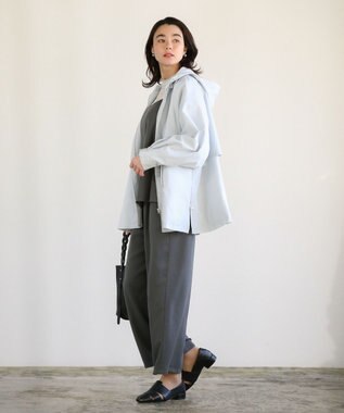 Green Parks 撥水加工Ａラインマウンテンパーカー Sax