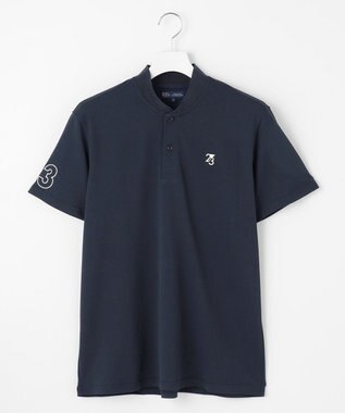 23区GOLF 【MEN】遮熱エイトムーブポロシャツ ネイビー系