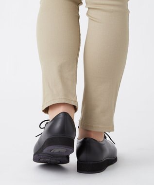 ASICS WALKING ペダラ レディース 4E 2.5CMヒール ブラック系