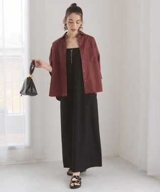 WEGO 【ANGIE VINTAGE】ハーフスリーブシャツ ブラウン