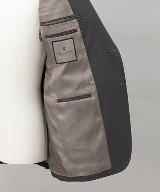 GOTAIRIKU 次世代スーツ【2WAYストレッチ/透湿性/シワになりにくい】ハイスペック2WAYストレッチスーツ グレー系