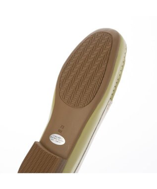 ing 【３E】【サスティナブル】モカシューズ ライトイエロー