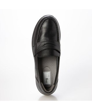 ing <ing>スニーカーローファー ブラック