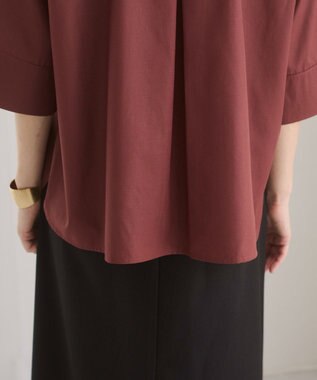 WEGO 【ANGIE VINTAGE】ハーフスリーブシャツ ブラウン