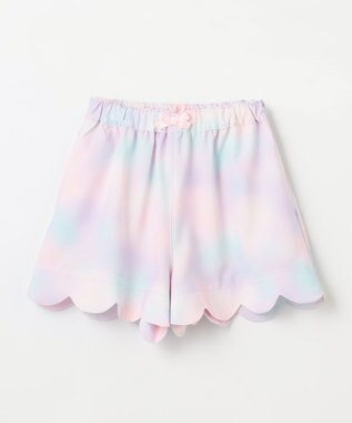 ANY KIDS 水陸両用 総柄 ショートパンツ レインボー