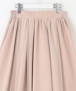 Feroux チュールレイヤード バルーンスカート ピンク系