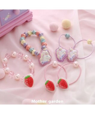 Mother garden マザーガーデン 野いちご ビーズ ブレスレット ブレスレット