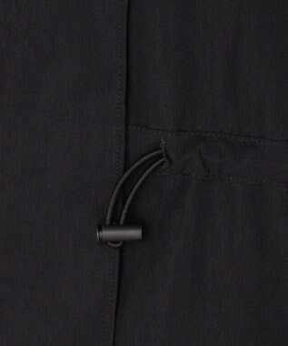 UNFILO ドロスト フーディブルゾン ブラック