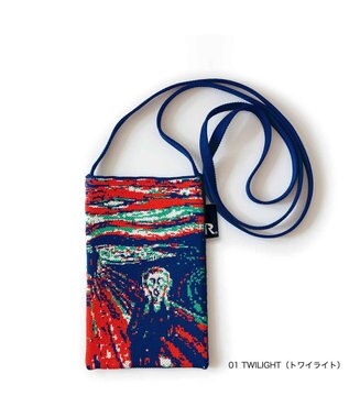 ROOTOTE 8350【スマホ入れ】LT.サコッシュ.ami.アート-A