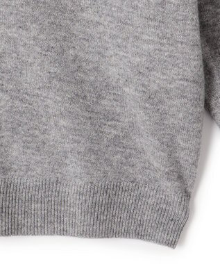 ICB 【洗える】 ジュエルニットカーディガン ライトグレー系