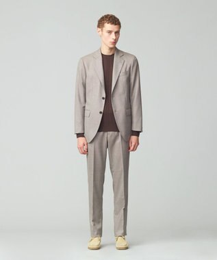 J.PRESS MEN 【定番 / セットアップ対応】マナードシルクホームスパン スラックス ベージュ系