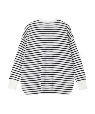 Green Parks ワッフルプルオーバー Border