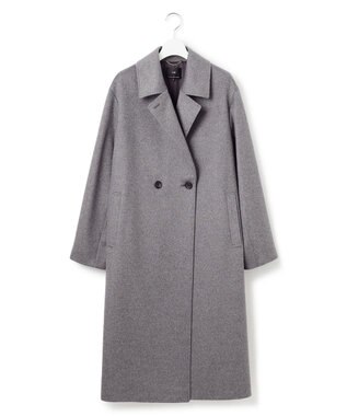 23区 S COLOMBOカシミヤビーバー ダブルフロント チェスターコート グレー系