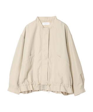 Green Parks 撥水加工　裾ドロストブルゾン Light Beige