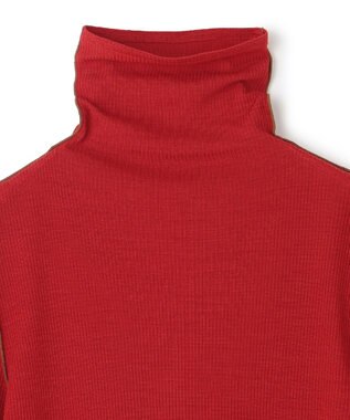 BEIGE， FORD / ハイネックトップス Red×D.Camel