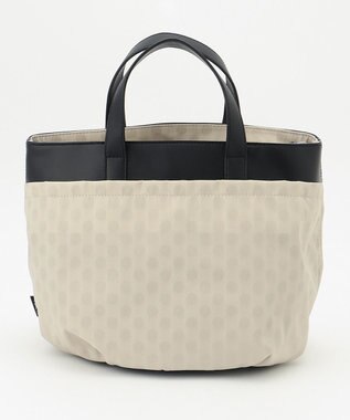 Y'SACCS Polka Dots　タックラウンド2WAYミドルトート アイボリー