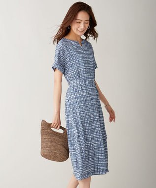 洗える ポリエステル デシンチェック柄プリント ワンピース J Press Ladies L ファッション通販 公式通販 オンワード クローゼット 洗える ポリエステル デシンチェック柄プリント ワンピース J Press Ladies L ファッション通販 公式通販 オンワード クローゼット