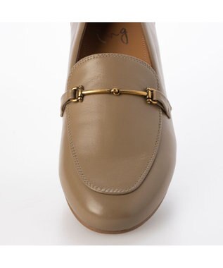 ing <ing>ビットローファー ベージュ