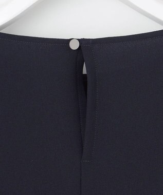 23区 【吸水速乾/UVカット/接触冷感】ストレッチジョーゼット ドルマン カットソー ネイビー系