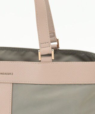LA BAGAGERIE コンビ2WAYトートバッグ Mサイズ グレー