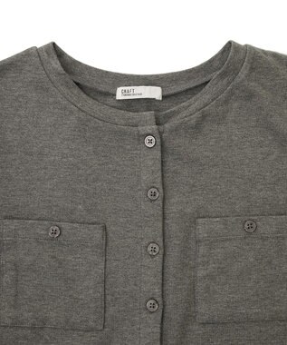 CRAFT STANDARD BOUTIQUE 2点セット/カーディガン＆ビスチェ Gray Mixture