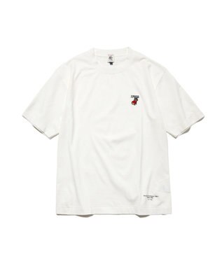 J.PRESS MEN 【AaronChang】【UNISEX】ブルドック エンブロイダリー Tシャツ