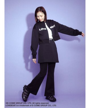 Green Parks ■別注　ＬＯＶＥ　ＢＯＡＴ　ショートトラックジャケット Black