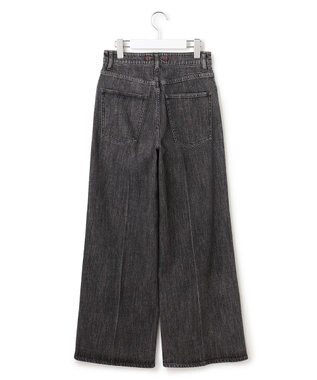 23区 【滝沢眞規子さん着用/RED CARD TOKYO×23区】 センタープレス デニム ワイド パンツ グレー系