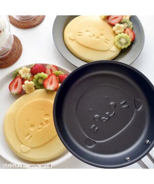 Mother garden しろたん パンケーキ フライパン 直径16cm フッ素コーティング 日本製 -