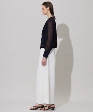 ICB L 【洗える】Ta/Peメッシュ ブルゾン ネイビー系