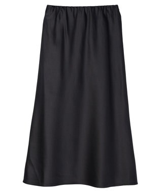 AMERICAN HOLIC イージーケアマーメイドサテンスカート Charcoal Gray