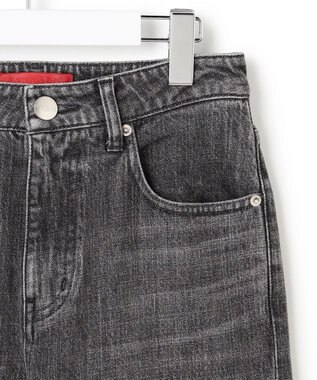 23区 【滝沢眞規子さん着用/RED CARD TOKYO×23区】 センタープレス デニム ワイド パンツ グレー系