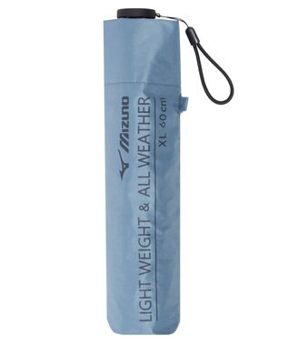 MOONBAT 【WEB限定】MIZUNO  (ミズノ)  BIGロゴ 無地 日傘 折りたたみ傘 パラソル 晴雨兼用 軽量 一級遮光 遮熱効果 遮光率100% UV遮蔽100%