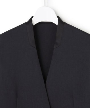 ICB L 【先行予約】 ハイツイストダブルクロス ノーカラージレ ネイビー