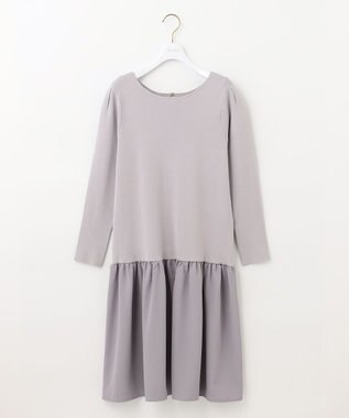 ANY SIS 【美人百花11月号掲載】クラシカルカーデ×ミディワンピ セット ロイヤルラベンダー