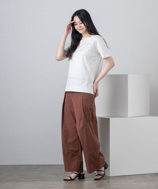 ONWARD Reuse Park 【BEIGE,】カットソー秋冬 ホワイト