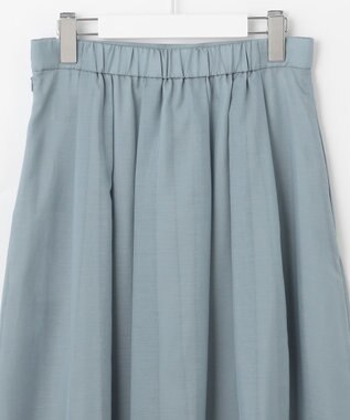 J.PRESS LADIES S 【WEB限定カラーあり・洗える】 ブライトスパンボイル スカート サックスブルー系